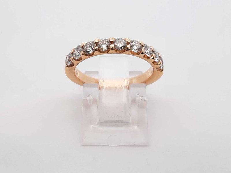 0.90 Cttw Diamond & 14k Yellow Gold Ring 3.8 Grams Size 6.75 Fw0425orxdu