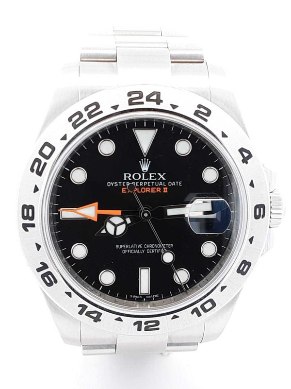 Rolex Explorer 2 Oyster Perpetual Date Automatic 42mm Watch Fw1124ecrxdu