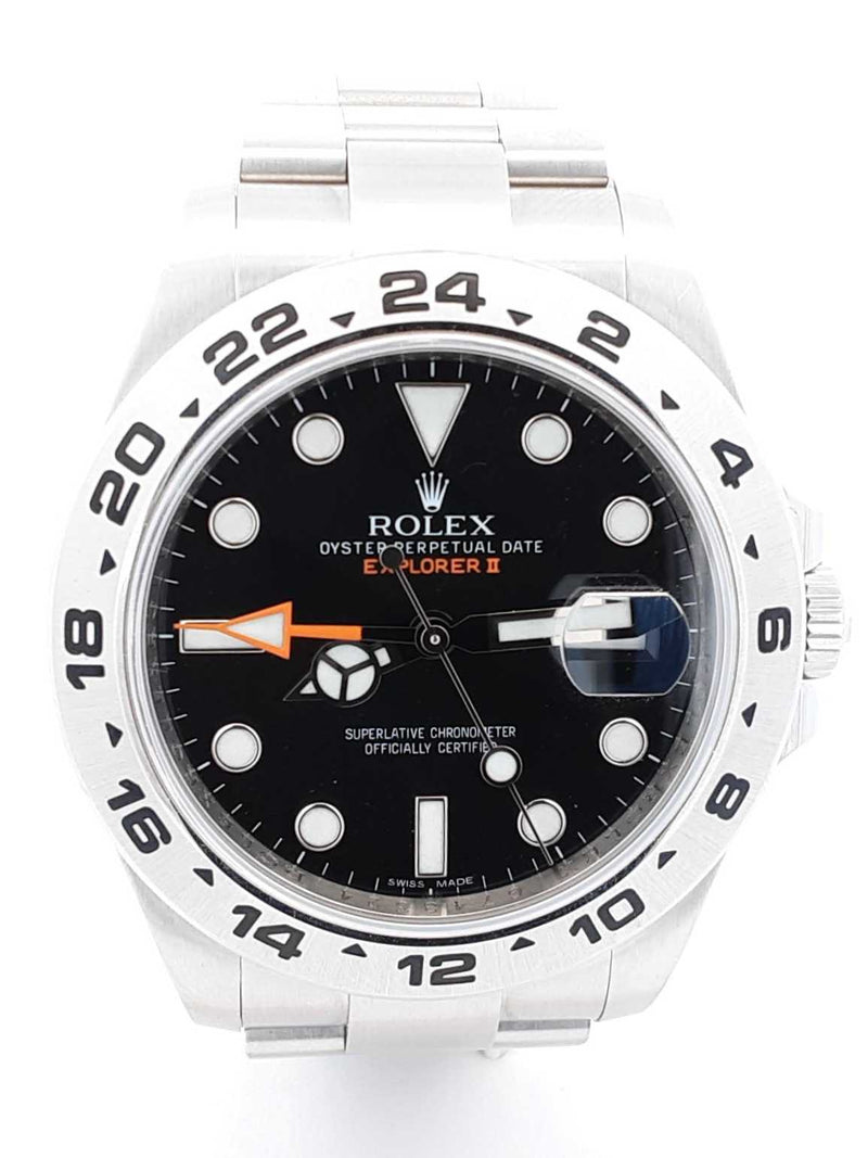 Rolex Explorer 2 Oyster Perpetual Date Automatic 42mm Watch Fw1124ecrxdu