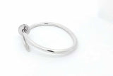 Cartier Juste Un Clou 18k White Gold Bracelet With Diamonds Size 15 Eb1026ixxzsa