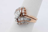 1.27cttw Diamond Ring In 14k Yellow Gold 6.9 Grams Size 6.5 Eb0826pcrsa