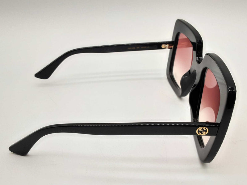 Gucci Gg0148s Star Rhinestones Black Frames Pink Lens Sunglasses Do0125oxzde