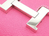 Hermes Constance Slim Rose Tyrien Pink Epsom Palladium Wallet Do0126wxzxde