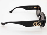 Gucci Gg1421s Black Frames Gray Lens Sunglasses Do0925lixde