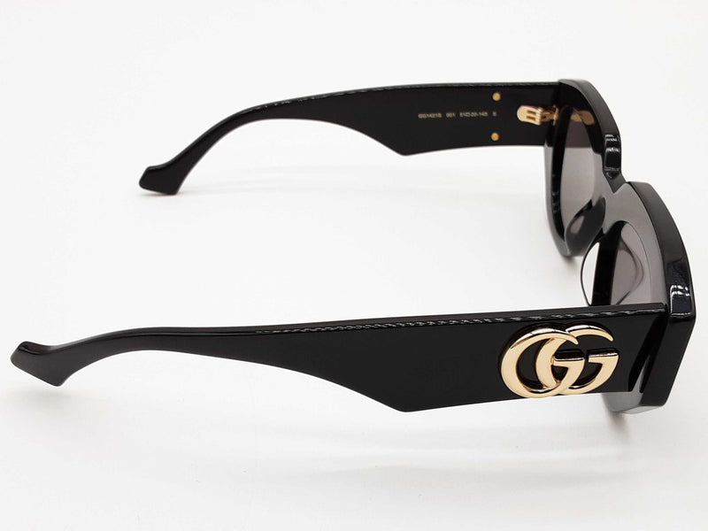 Gucci Gg1421s Black Frames Gray Lens Sunglasses Do0925lixde