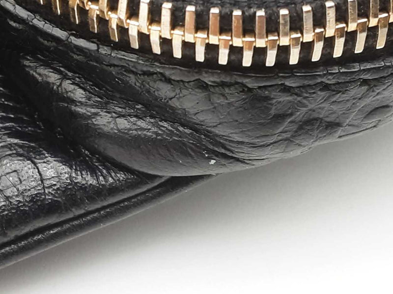 Gucci Guccissima Black Leather Belt Bag Sd0325oizsa