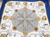 Rolex Geneve Masterpiece Watch Collectors Blue Silk Scarf Do0825lxzde