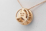 1.01ctw Lab Grown Diamond Necklace 14k Yellow Gold 1.8 Grams 19.5 In Eb0625oepdu