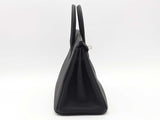 Hermes Togo Birkin 25 Black Handbag Aa0126oezxzsa