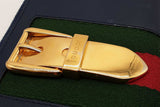 Gucci Sylvie Zip Around Blue Leather Wallet Eb0726oxzde