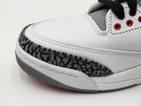 Nike Air Jordan 3 Retro "Fire Red" Mid-top Sneakers Size 7.5 Fw0126lxzdu