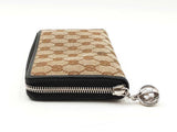 Gucci Twins Gg Monogram Canvas Continental Zip-around Wallet Fw0725orzdu