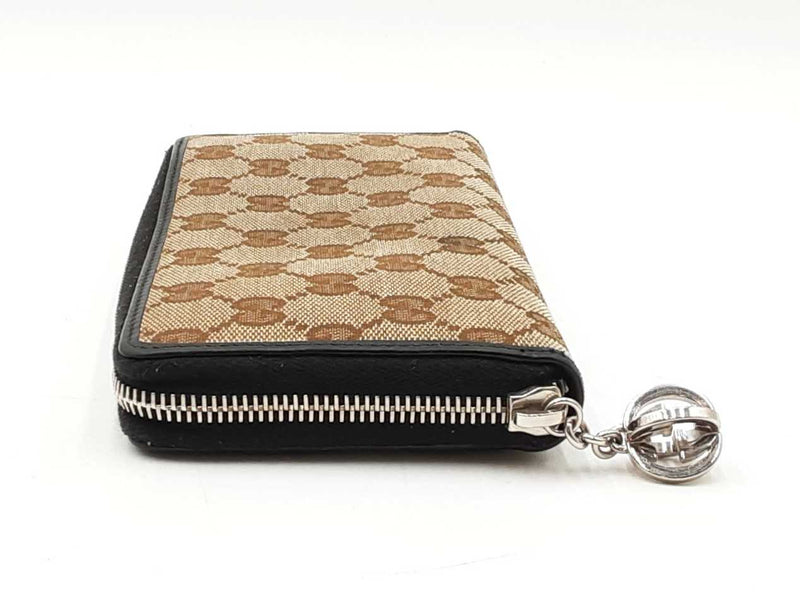 Gucci Twins Gg Monogram Canvas Continental Zip-around Wallet Fw0725orzdu