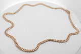 14k Yellow Gold Cuban Link Chain Necklace 47 Grams 22 Inch Eb0626wcxzsa