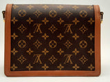 Louis Vuitton Dauphine Mm Reverse Monogram Brown Handbag Aa0525ezxsa