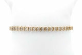 1.47cttw Diamond Tennis Bracelet In 10k Yellow Gold 7.1 Grams 7 Inch Eb0926plxsa