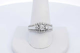 0.75cttw Diamond 14k White Gold Ring 8.3 Grams Size 11 Eb0526crxde