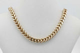 10k Yellow Gold Franco Chain Necklace 17.4 Grams 24 Inch Eb0926crxsa