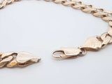 14k Yellow Gold Curb Link Bracelet / Anklet  34 Grams  10 Inch  Fw0326llixdu