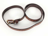 Bally Switzerland Genuine Ostrich Leather Belt Size 95-38 Sd0226rzde