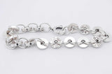 Tiffany & Co. 1837 Circle Link Bracelet Silver 24 Grams 7 Inch Eb0226lrxsa