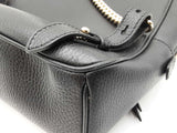 Gucci Soho Interlocking G Rucksack Black Pebbled Leather Backpack Fw0425wzxdu