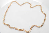 14k Yellow Gold Curb Chain Necklace 29 Grams 22 Inch Eb1125lxxzsa