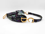 Christian Dior Limited Edition Saddle Bag In Toile De Juoy Voyage Fw0826loxzdu