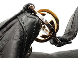 Gucci Gg Twins Black Guccissima Leather Hobo Bag  Fw0625przdu