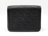 Burberry Mini Tb Crossbody In Black Monogram Quilted Lambskin Fw0326oxzdu