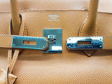 Hermes Birkin 30 Orange Epsom Palladium Handbag Do0325lxzxzde