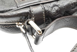 Gucci Guccissima Dark Brown Leather Messenger Crossbody Bag Eb0426lrxsa