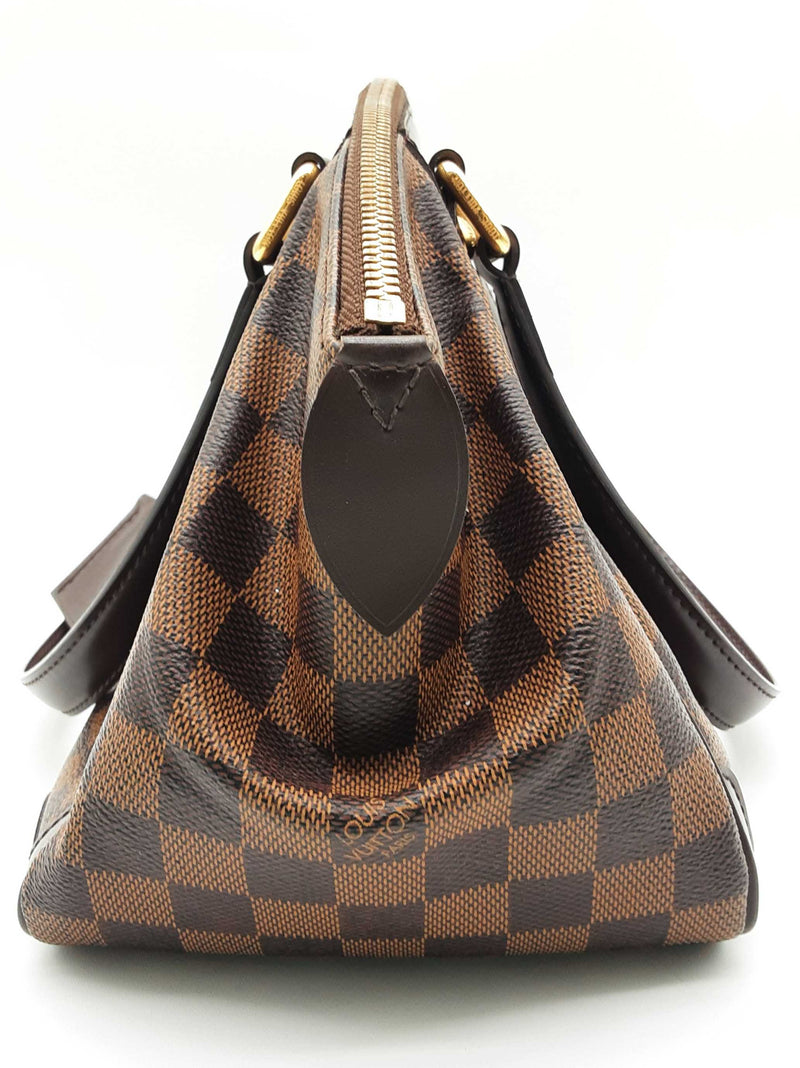 Louis Vuitton Verona Brown Damier Ebene Shoulder Bag Do0525cxzde