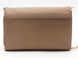 Tory Burch Bombe Flat Wallet Crossbody Beige Aa0826crsa
