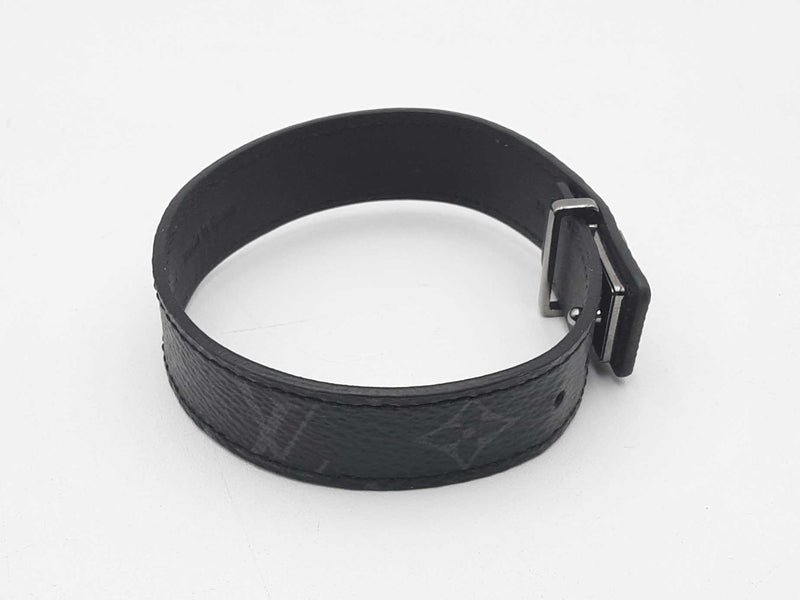 Louis Vuitton Lv Slim Monogram Eclipse Bracelet 9 Inch Sd0825lrzsa