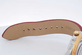 Versace 38mm Quartz Logo Halo Red Leather Strap Watch Eb0726lcrdu