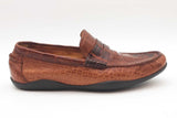 Harrys Of London Basel Alligator Penny Loafers Size 41 Eb0925lorde