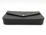Louis Vuitton Black Monogram Pochette Felicie Handbag Sd0726rzxde