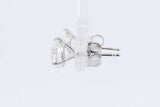 2.00ctw Lab Grown Diamond Stud Earrings In 14k White Gold 1.1 Grams Eb0225wordu