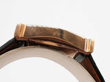 Hermes 25 Heure H Green Malachite Dial Rose Gold Quartz Watch Do0325crxzde