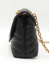 Louis Vuitton New Wave Chain Bag In Black Quilted Calfskin Leather Fw0826izxdu