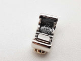 Pandora Spacer Flower Clip 0.925 Sterling Silver Charm Do0626lode