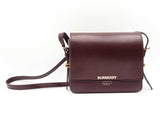 Burberry Small Grace Crossbody Bag In Oxblood Brown Leather Fw0326orzdu