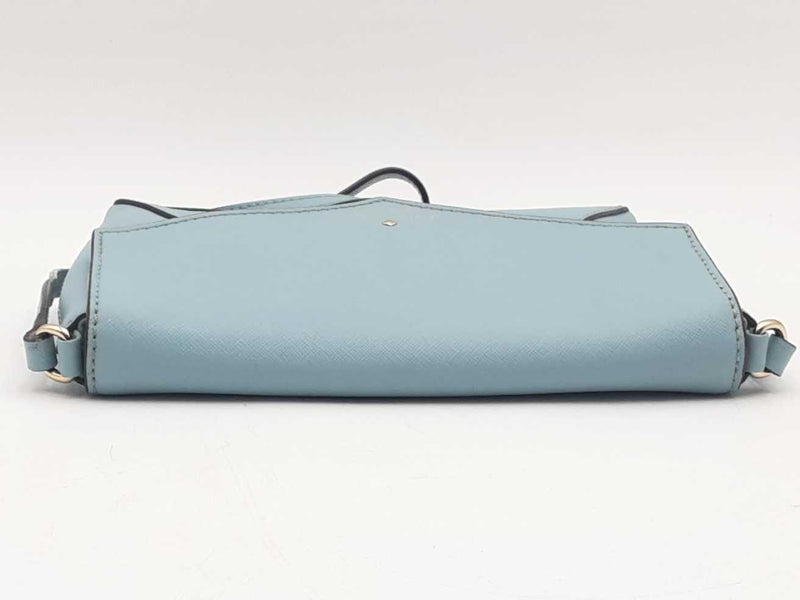 Kate Spade Point Garden Leather Crossbody Blue Aa1124oxsa