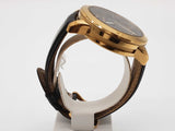 Michael Kors Mk8287 45 Chronograph Black Dial Goldtone Quartz Watch Do0925lrde