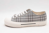 Burberry Grey Check Sneakers Size 45 Eb0626lxzsa