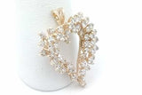 1.1cttw Diamond Pendant In 14k Yellow Gold 2.3 Grams Eb0926orxsa