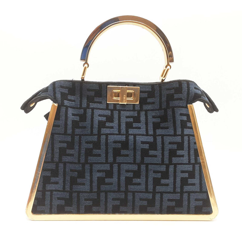 Fendi Peekaboo Iseeu Small Blue Tote Bag Sd0925ozrzde
