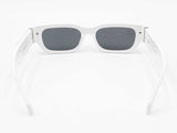 Versace Black & White Acetate Full Rim Rectangular Sunglasses Fw0326crdu