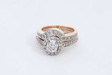 0.85ctw Diamond Ring In 14k Yellow Gold 7.1 Grams Size 5 Eb0325lxxzsa